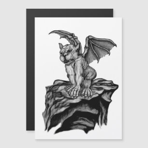 Little Golem Gargoyle Magnetic Kaart