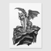 Little Golem Gargoyle Magnetic Kaart (Voorkant)