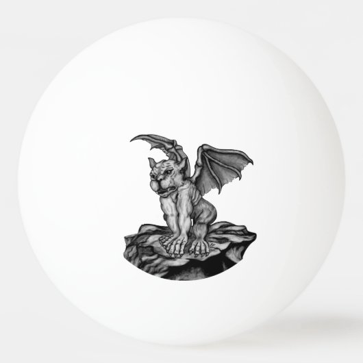 Little Golem Gargoyle Pingpongbal (Voorkant)