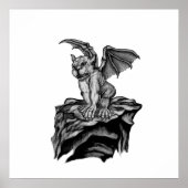 Little Golem Gargoyle Poster (Voorkant)