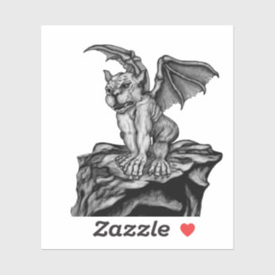 Little Golem Gargoyle Sticker