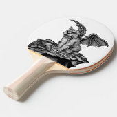 Little Golem Gargoyle Tafeltennisbatje (Voorkant Gekanteld)