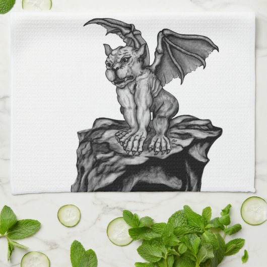 Little Golem Gargoyle Theedoek (Gevouwen)