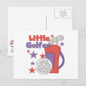 Little Golfer T-shirts en Gifts Briefkaart (Voorkant / Achterkant)