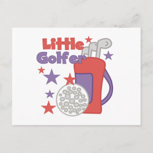 Little Golfer T-shirts en Gifts Briefkaart