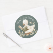 Little Goose Baby's Eerste Bibliotheekboek Sticker (Envelop)