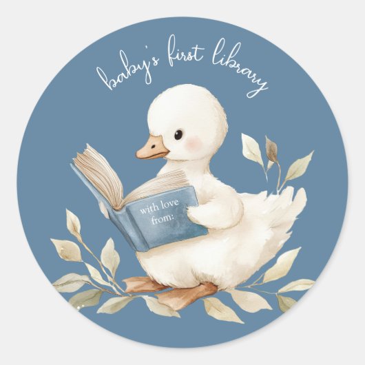 Little Goose Book Stickers – Baby’s First Library (Voorkant)