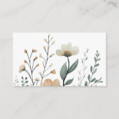 Little Goose Diaper Raffle Card Goose Baby Shower Informatiekaartje (Achterkant)