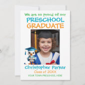 Little Goose Preschool Graduation Aankondiging (Voorkant)