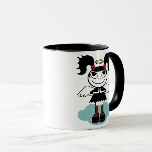 Little Gothic Angel Mok (Voorkant rechts)