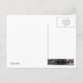 Little Gothic Fairy and Dragon Fantasy Art Briefkaart (Achterkant)