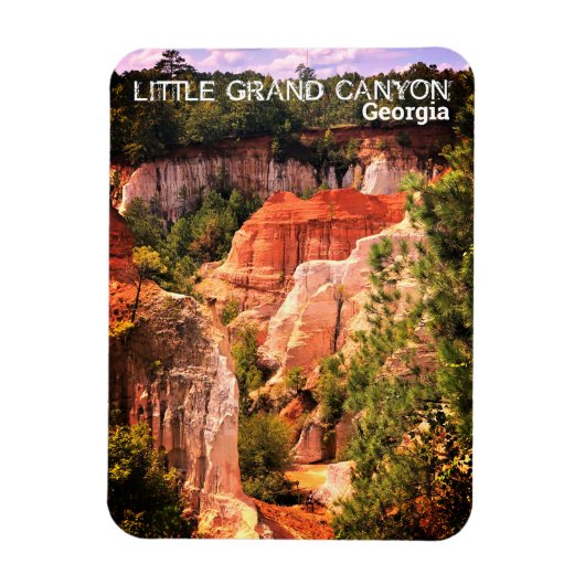 Little Grand Canyon, Georgia Magneet (Verticaal)