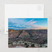 Little Grand Canyon Sunset - Wedge Overlook - Utah Briefkaart (Voorkant / Achterkant)