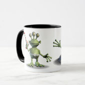 Little Green Alien Mok (Voorkant links)