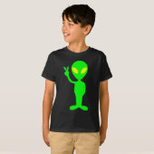 LITTLE GREEN ALIEN T-SHIRT (Voorkant volledig)