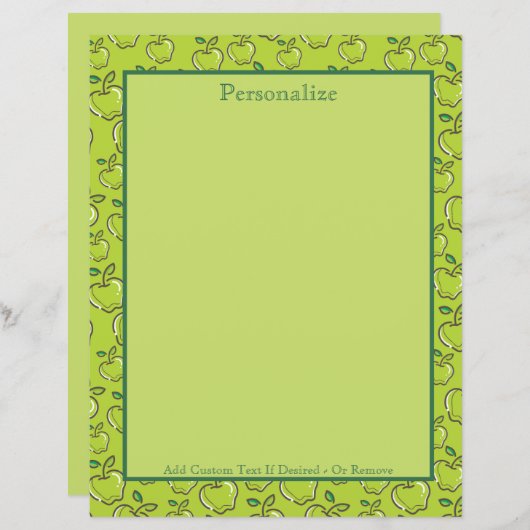  Little Green Apples Orchard personaliseert (Voorkant / Achterkant)
