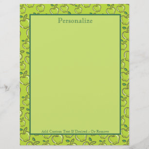 Little Green Apples Orchard personaliseert