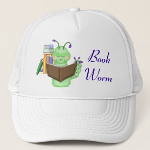 Little Green Bookworm Trucker Pet