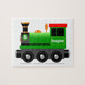 Little Green Engine Legpuzzel