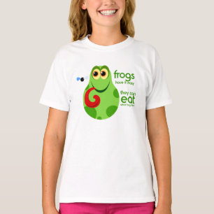 Little Green Frog Kinder T-shirt