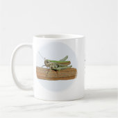 Little Green Grasshopping Cartoon Tea Coffee Cup Koffiemok (Links)