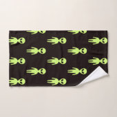 Little Green Mannen Alien Bad Handdoek (Handdoek)