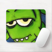 Little Green Monster Mousepad Muismat (Met muis)