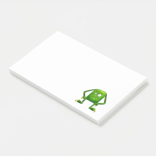 Little Green Monster Post-it® Notes (Schuin)