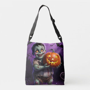 Little Green Monster & Pumpkin Friend Tas