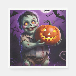 Little Green Monster & Pumpkin Vriend Servet