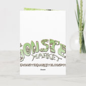 Little Green Monster Sketch Kaart (Achterkant)