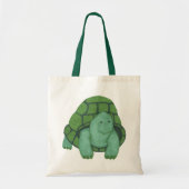 Little Green Turtle Canvas tas (Voorkant)