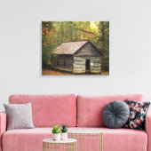 Little Greenbrier School Canvas (Insitu (Woonkamer))