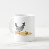 Little Grey Hen en Chick Koffiemok (Voorkant links)