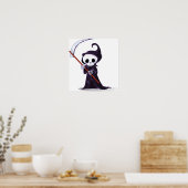 Little Grim Reaper Poster (Keuken)