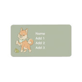 Little guardian froggo etiket (Voorkant)