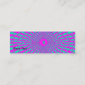 Little Guitar Man - Skinny Mini Visitekaartje (Achterkant)