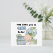 Little Guy is een Tshirts en geschenken Briefkaart (Staand voorkant)