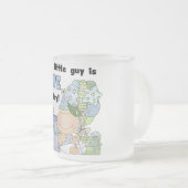 Little Guy is een Tshirts en geschenken Matglas Koffiemok (Voorkant rechts)