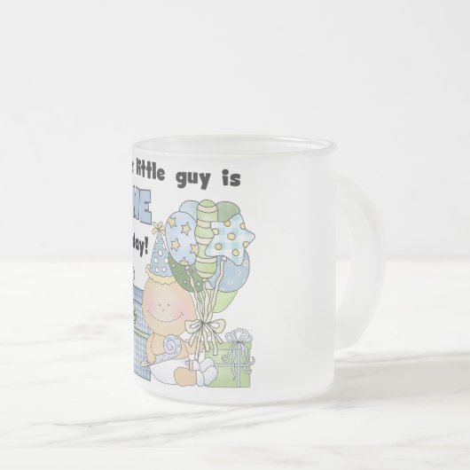Little Guy is een Tshirts en geschenken Matglas Koffiemok (Voorkant rechts)
