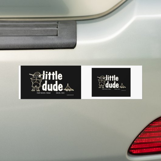 Little Guy Trailer Co. Black & White Stickers (Op auto)