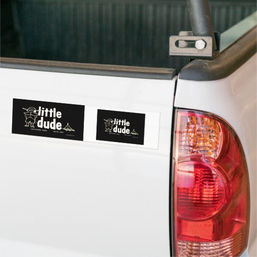 Little Guy Trailer Co. Black & White Stickers (Op Truck)