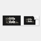 Little Guy Trailer Co. Black & White Stickers (Voorkant)