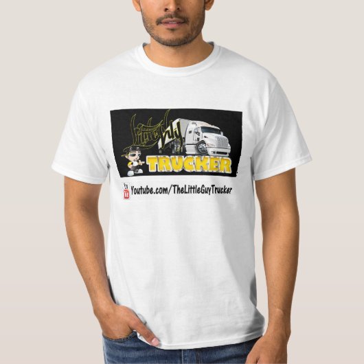 Little Guy Trucker T-Shirt (Voorkant)
