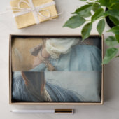 Little Gypsy Girl with her horse Tissuepapier (Geschenk)