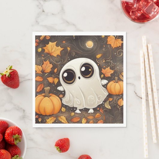 Little Halloween Ghost Servet (Insitu)