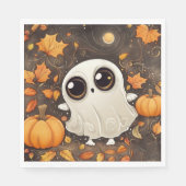 Little Halloween Ghost Servet (Voorkant)