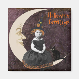 Little Halloween Witch Magneet