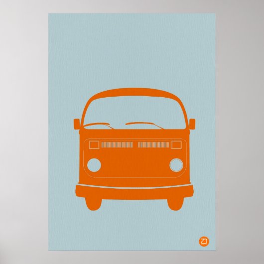 Little Happy Bus Poster (Voorkant)