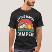 Little Happy Camper Camping gift T-shirt (Voorkant)